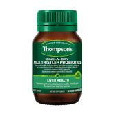 Thompson's One A Day Milk Thistle Probiotics Liver Health Digestive Support Dietary Supplement 30 Caps