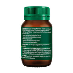 Thompson's One A Day Milk Thistle Probiotics Liver Health Digestive Support Dietary Supplement 30 Caps