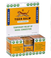 Tiger Balm Analgesic White Mild Ointment 18g arthritis joint pain,Chest rub,issues,joint pain,temporary relief of aches and pains,temporary relief of nasal congestion,Tiger Balm White