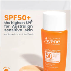 Avène Sunsitive Sunscreen Tinted Fluid SPF 50+ 50ml (Suitable for use under makeup,4 hours water resistant,Aveeno Skin Relief Body Wash,Avene SPF 50+,Avène dermatological expertise,Avène Sunsitive Sunscreen Tinted Fluid SPF 50+ 50ml,Baby skin care conditi