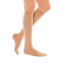 medi travel women knee high compression travel socks black