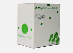 Mepore Film & Pad 9cm x 25cm - BX30 Absorb Wound Fluid,absorbent dressing,adhesive dressing waterproof pad,breathable,breathable transparent film,cuts,dressing,dressing tape,Flexible fluid,friction injuries,gentle to the skin,Highly breathable transparent