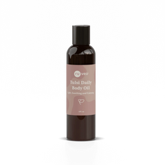 Ru ved Tulsi Daily Body Oil Light Soothing & Calming 177ml Body Oil Light Soothing & Calming,calm irritations,Calming,issues,promote firmness,Soothing,Tulsi Daily Body Oil