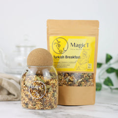 MagicT Turkish Breakfast Black Tea Bold Flavor Loose-Leaf Tea (170g)