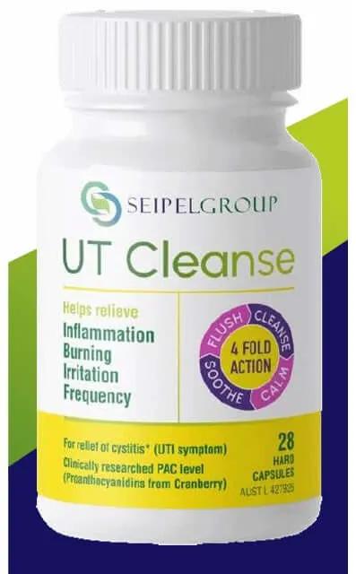 U T Cleanse 28 Caps Burning,CALMS,CLEANSES BUY,CYSTITIS,FLUSHES,Frequency,inflammation,Irritation,issues,Reduce Occurrence of CYSTITIS,SOOTHE INFLAMATION,SOOTHES