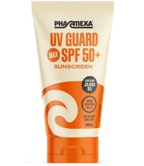 Pharmexa UV Guard MAX Sunscreen SPF 50+ Lotion | 100ml | Water-Resistant Broad Spectrum | Lasting Protection
