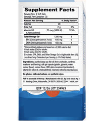 Nordic Naturals Ultimate Omega-D3 60 softgels Lemon Clearance Sale