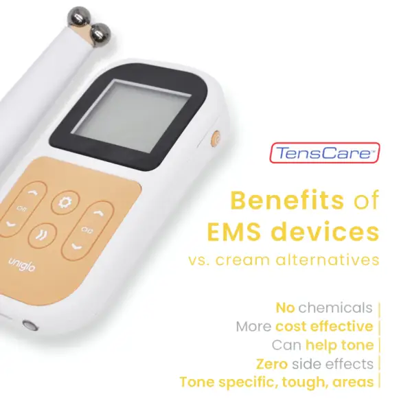 Uniglo & Uniwand & Unigel Combo Achieve Natural Facelift & Muscle Toning enhance your body and facial appearance,Facial Wand,issues,muscle toning,surgical facelifts,toned physique,Uniwand Microcurrent Facial Wand,wrinkle reduction
