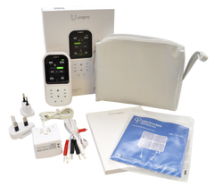 Unipro TENS EMS IFT Microcurrent – Physiotherapy Device chronic pain,innovative medical device,Interferential Stimulation,issues,joint pain,muscle training,pain relief,Physiotherapy Device,postoperative discomfort,rehabilitation tool,Unipro’s 12 TENS