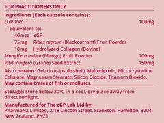 Vascular Support suggested use and ingredients