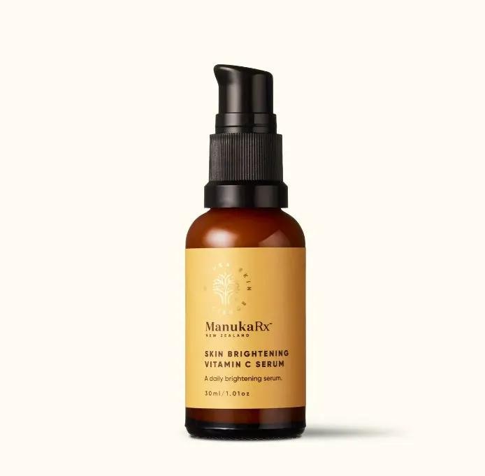 Manuka Rx Skin Brightening Vitamin C Serum diminish dark spots,fast-acting vitamin C serum,help brighten dull skin,issues,lightweight Vit C Serum,radiant skin,reduce hyperpigmentation,reveal glowing