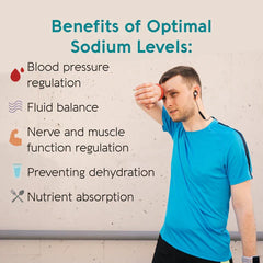 Vivoo Sodium Test Hydration Insight With App For At Home Hydration Monitoring Urine Test Strips (30 Strips)