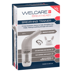 Welcare Breatheasy Breathing Trainer Moderate Resistance WBT-02 Breathe,breathing trainer,Easy breathe,issues,welcare