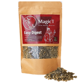 MagicT Easy Digest 40g antioxidant,antioxidant blend,Cardamom,Chamomile,Cinnamon,Digestive support,dried ginger root,Easy Digest tea,Ginger,Ginger and Cinnamon,gorgeous purple flowers,green tea,Green tea buds and upper leaves,highest quality in taste,high