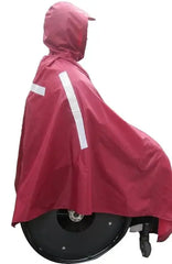 Sense Mobility Wet Weather Poncho | 100% Waterproof Rain Gear For Scooters And Wheelchairs | One Size Fits Most