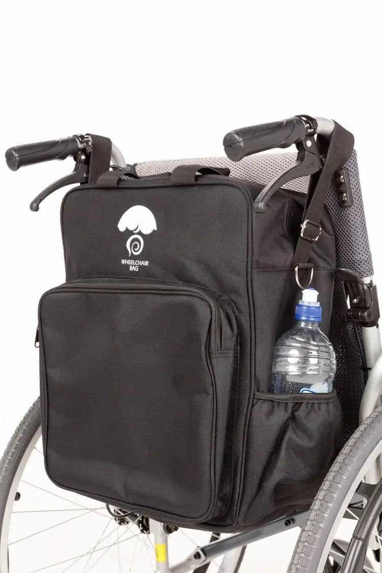 Sense Mobility Wheelchair Bag With Adjustable Straps, Heavy Duty Oxford Nylon, Water Resistant Bag