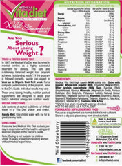 Vita Diet Wild Strawberry 14 Pk 17 Amino Acids,99% Fat Free,Complete Protein (Whey & Casein),Flaoured Shake,issues,strawberry,vita diet