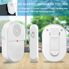 Wireless Caregiver Pager with Motion Sensor Alert Big Button Phones,Call Button Watch,Care Home Phones with Big Button,Caregiver Pager,Caregiver Pager SOS Watch,Corded Phones,Easyfone,Easyfone 4G Picture Button Cell Phone,Elderly Cell Phone,Elderly Teleph