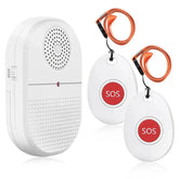 Wireless Caregiver Pager x 2 Call button Pendants Big Button Phones,Care Home Phones with Big Button,Caregiver Pager,Corded Phones,Easyfone,Easyfone 4G Picture Button Cell Phone,Elderly Cell Phone,Elderly Telephony,Emergency Alarm,Pager,Phones,Picture But