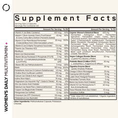 Codeage Women's Fermented Multivitamin+ 120 Capsules Hormonal Balance