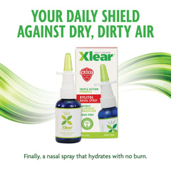 Xlear Nasal Spray with Measured Pump 45ml Xylitol Saline