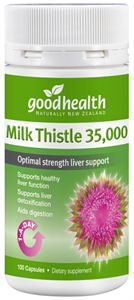Good Health Milk Thistle 35,000 mg 100 Caps 000 mg 100 Caps,Good Health Milk Thistle 35,issues,liver,liver support,milk thistle