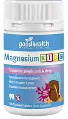 Good Health Magnesium Kids 100 chewable tablets good health magnesium kids,issues,kids sleep support