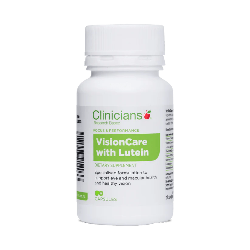 Clinicians Visioncare Capsules with Lutein - 90 Capsules for Eye Health - DominionRoadPharmacy