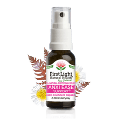 First Light Anxi Ease Support Flower Essence Oral Spray 20ml – Natural Emotional Wellbeing Remedy