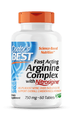 Doctor's Best Fast Acting Arginine Complex 60 tablets Arginine Complex,doctors best,issues