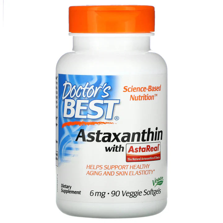 Doctor's Best Astaxanthin with AstaReal 6 mg 90 Veggie Softgels astaxanthin,doctor's best,Doctor's Best Astaxanthin with AstaReal 6 mg,issues