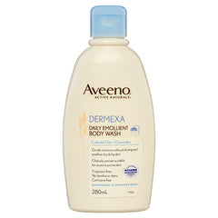 Aveeno Dermexa Daily Emollient Body Wash 280ml aveeno,aveeno dermexa,body wash,dry skin,eczema,issues