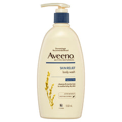 Aveeno Skin Relief Body Wash 354ml Aveeno Skin Relief Body Wash,body wash,dry skin wash,dy skin wash,google,issues,itchy skin,sensitive skin,soap dress wash,soap free wash,soap substitute