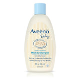 Aveeno Baby Wash and Shampoo 236 ml aveeno,baby shampoo,baby wash,issues