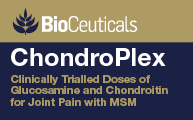 Bioceuticals ChondroPlex® Glucosamine and Chondroitin with MSM 120 tabs - Low Price ! Low Price ! arthritis joint pain,bioceuticals,ChondroPlex® Clinically Trialled Doses of Glucosamine and Chondroitin for Mild Joint Pain with MSM,high strength joint care