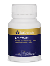 Bioceuticals LivProtect 60 tabs bioceuticals,google,issues,liver,liver detoxification,liver guard,liver health,liver protect plus,liver support,liver tonic,LivProtect Herbs Traditionally Used in Western Herbal Medicine to Protect the Liver