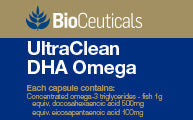 Bioceuticals UltraClean DHA Omega Support for Brain Health and Cognitive Function 60 Caps bioceuticals,dha,issues,UltraClean DHA Omega Support for Brain Health and Cognitive Function