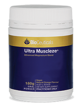 Bioceuticals Ultra Muscleze Advanced Magnesium Blend bioceuticals,issues,muscle,muscle ache,muscle cramps,muscle fatigue,muscle pain,muscle relaxation,muscle spray,Ultra Muscleze® Advanced Magnesium Blend