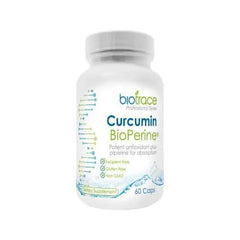 BioTrace Curcumin BioPerine 60 Caps ageing,Anti Ageing,Antioxidants brain Energy,artemis de stress spray,Blood Sugar Brain & Cognition Children's Health Detoxification Energy Minerals,Brain & Cognition,Brain and immune system support,Brain Attention,brain