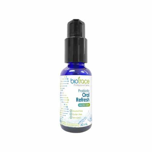 BioTrace Probiotic Oral Refresh – Arctic Mint 30 ml ageing,Anti Ageing,Antioxidants brain Energy,artemis de stress spray,BioTrace Probiotic,Blood Sugar Brain & Cognition Children's Health Detoxification Energy Minerals,Brain & Cognition,Brain and immune s