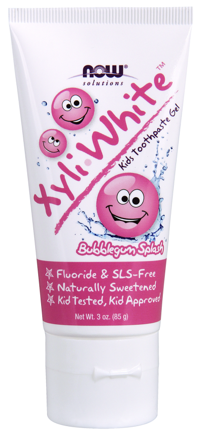 XyliWhite Kids Toothpaste Gel 85g, Bubblegum Splash gentle toothpaste,issues,Now,Now Product,Now Products,NOW SUplements,Now suppl,Now Supplement,Now supplements,Now Vitamin,Now Vitamins,toothpaste,whitening toothpaste,XyliWhite Toothpaste
