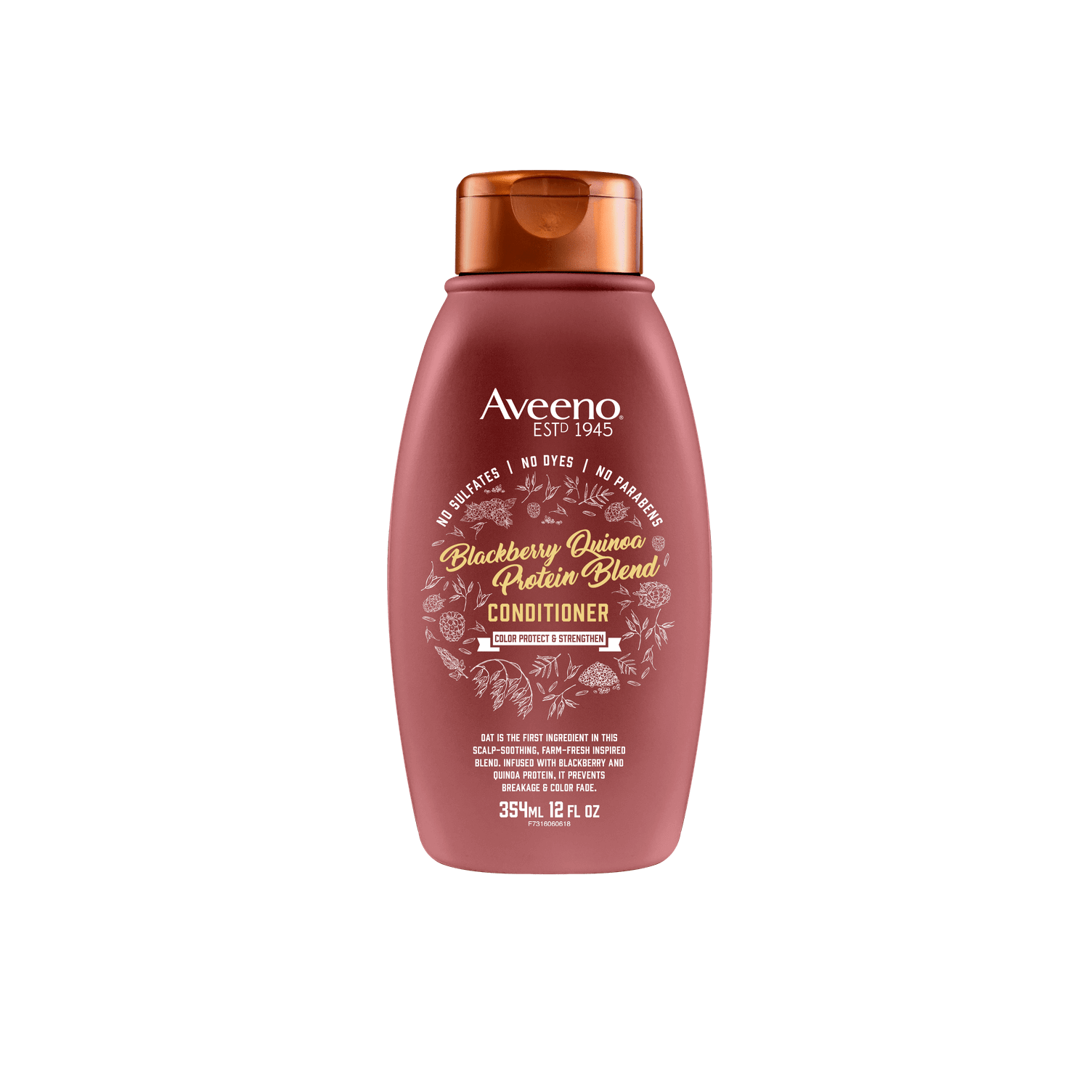 Aveeno Blackberry Quinoa Protein Blend Conditioner 354ml Aveeno Blackberry Quinoa Protein Blend Conditioner,conditioner,hair conditioner,hair protein,haircare,issues