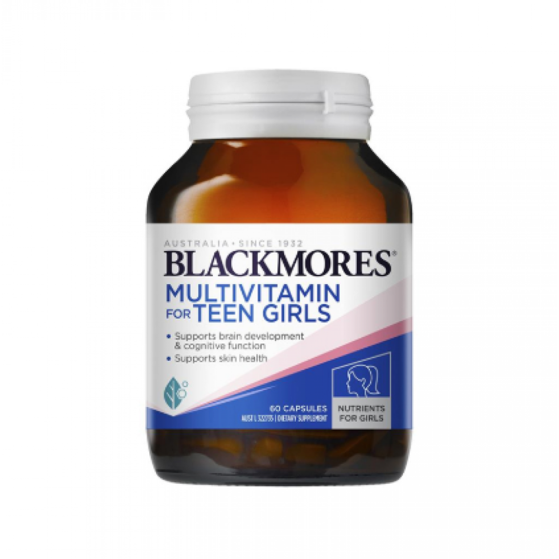 Blackmores Teen Multi for Girls - 60 Capsules for Optimal Health - DominionRoadPharmacy