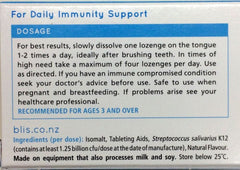 Blis Daily Defence Probiotic 30 Lozenges Vanilla for Advanced Gut Health - DominionRoadPharmacy