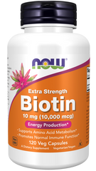 now Biotin Extra Strength 10 mg (10,00 mcg) 120 veg capsules Biotin,Biotin extra strength,Extra Strength,google,issues,Now,Now Products,Now suppl,Now supplements