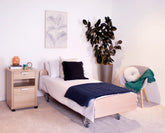 Bock V2 Adjustable Height Electric Bed For Home Care, Easy Positioning, Comfortable Support