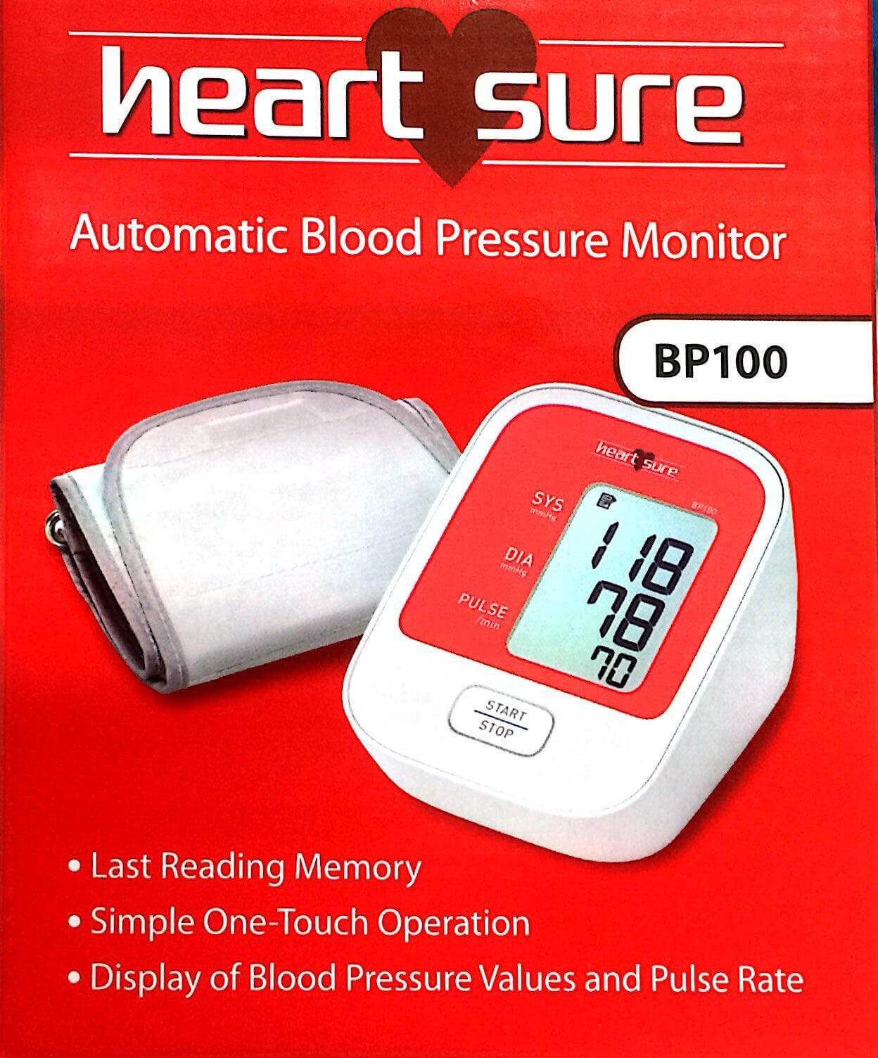 Heartsure Blood Pressure Monitor BP100 blood pressure monitor,Blood Pressure Monitors,BP Monitors,BP100 Blood Pressure Monitor,cheap,Fully Automatic BP Monitors,Heart Sure BP Machine,heartsure,issues,omron,Omron Heartsure