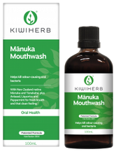 Kiwiherb Manuka Mouthwash 100ml issues,Kiwiherb Manuka Mouthwash 100ml,manuka