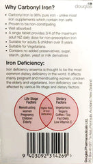 Carbonyl Iron 30 Tablets anaemia,Carbonyl,dizzy,iron,issues,levels,low iron,tablets,tired
