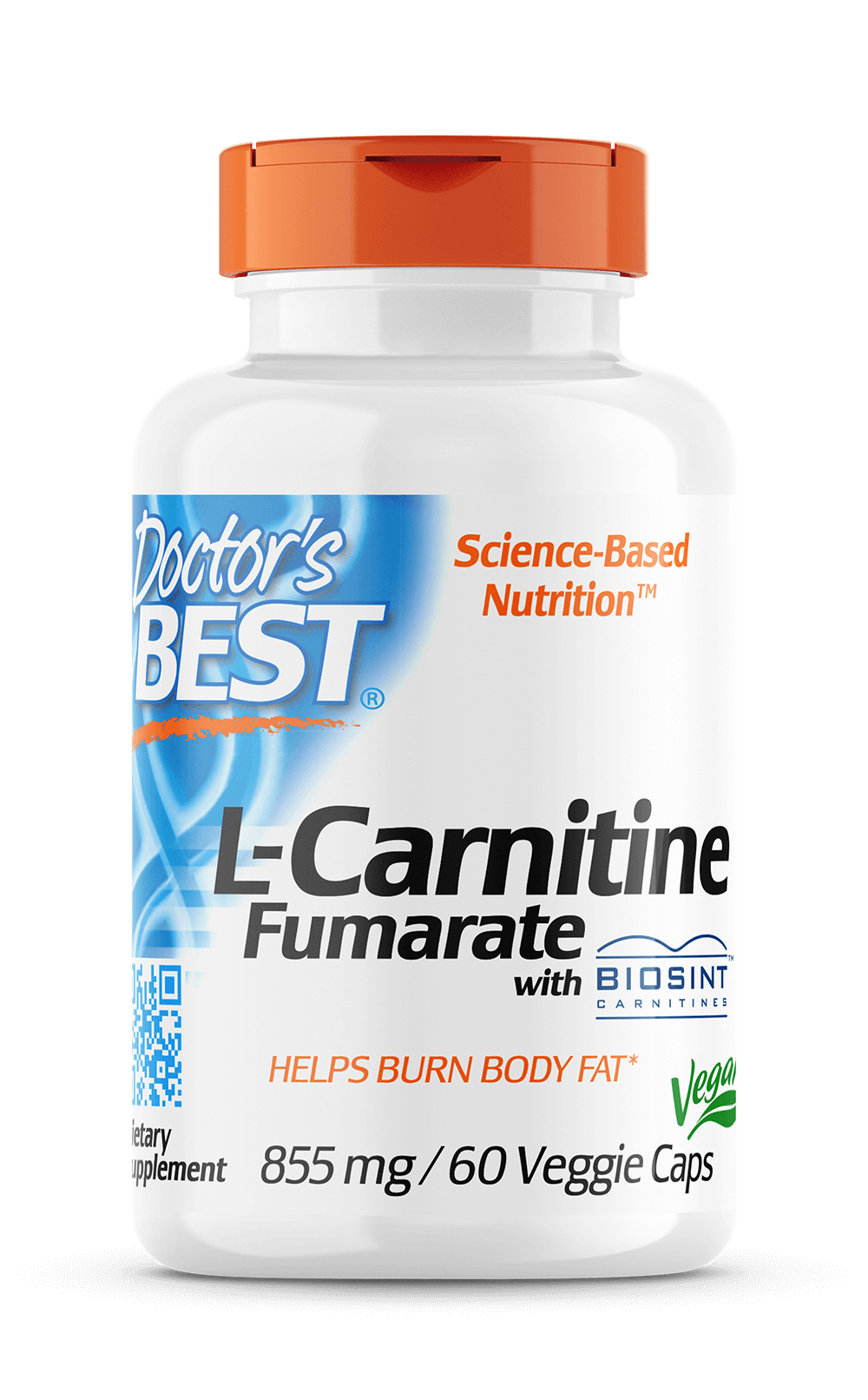 Doctor's Best L-Carnitine Fumarate 60 Vege Capsules doctor's best,issues,l-carnitine fumarate